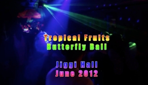 Tropical Fruits Butterfly Ball